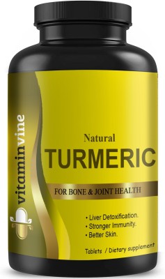 Vitaminvine TURMERIC Tablets, CURCUMIN, CURCUMIN Tablets (K130)(60 Tablets)