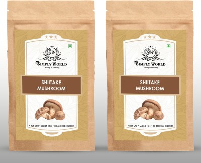 THE SIMPLY WORLD Shiitake Mushroom Powder(2 x 100 g)