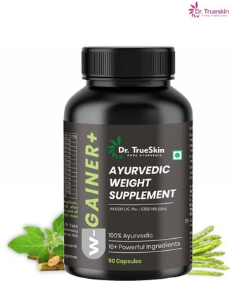 Dr. Trueskin W-Gainer+ Capsules Herbal Performance Mix Power(90 Capsules)