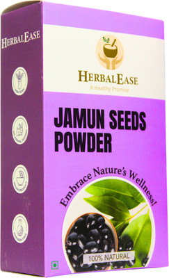 HERBALEASE Jamun Seed Powder for Diabetes and Sugar Control(200 g)