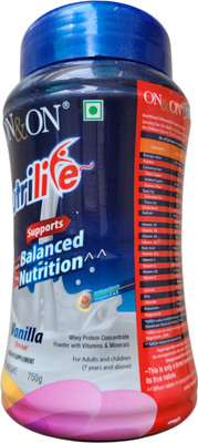 NEW ON & ON Nutrilife Balanced Nutrition Powder | Vanilla Flavour(750 g)