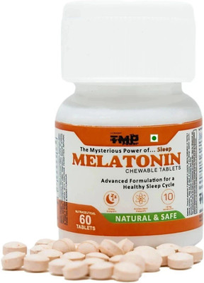 U-CREASIN Melatonin Chewable Tablets Sleep Supplement for Men & Women(60 Tablets)