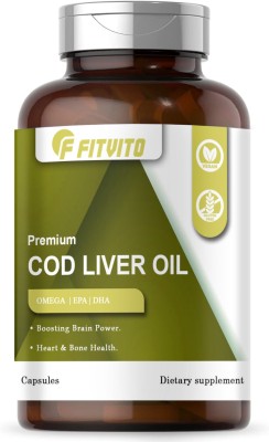 Fitvito Cod Liver Oil Softgel Capsules (H97)(60 Capsules)