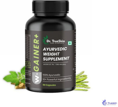 Dr. Trueskin W-Gainer+ Capsules with Power & Protein Support Assd(90 Capsules)