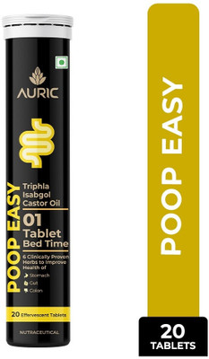 Auric Poop Easy Effervescent Tablet(20 Tablets)
