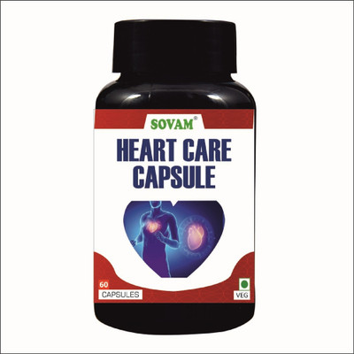 SOVAM Heart Care Capsule For Promotes Heart Health(60 Capsules)