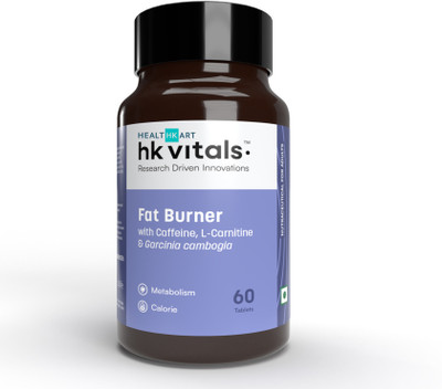 HEALTHKART HK Vitals Fat Burner, Supports Weight Management & Fuels Metabolism(60 Tablets)