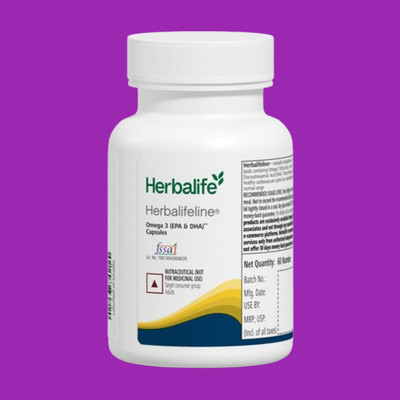 Herbalife Nutrition Omega 3 Fatty Acids Fish Oil.-(60 Capsules)