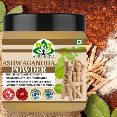 Aura Kriya Pure & Natural Ashwagandha Churna/Ashwagandha Powder for Healthy Lifestyle(100 g)