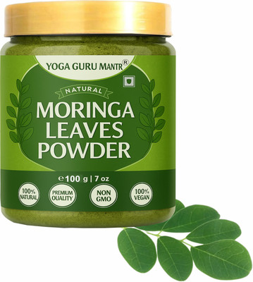 YOGAGURU MANTR Pure Moringa Leaf Powder For Weight Loss (100g)(100 g)