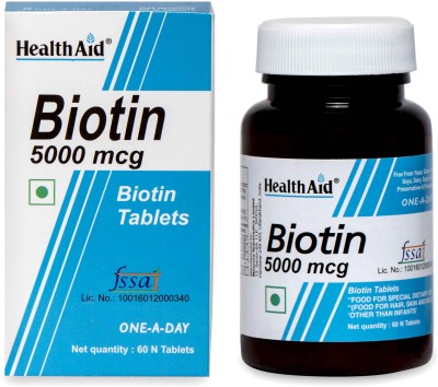 HealthAid Biotin(60 No)