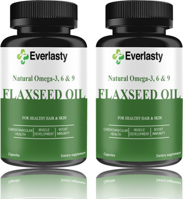 Everlasty Flaxseed extract Capsules Omega 369 (K244)(120 Capsules)