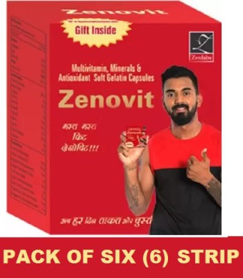 Zenovit MULTIVITAMINS & MULTIMINERALS SAME AS BODYRICH AND MAXIRICH (6*10CAPSULES)(6 x 10 Capsules)