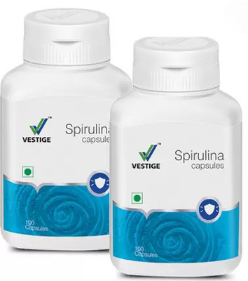 Vestige spirulina 2X100 capsules_01(2 x 100 g)