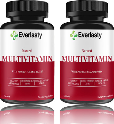 Everlasty The Real Vitamin Multivitamin Tablets (D261)(2 x 60 Tablets)