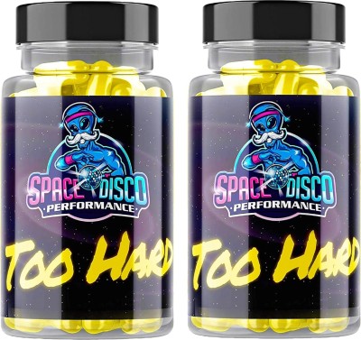 Too Hard Male Supplement Capsule for strength, Power & Stamina (Pack of 2)(2 x 30 Capsules)