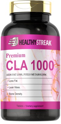 Healthy Streak CLA 1000 Fat Burner, fat burner for women & Men Tablets (S143)(90 Tablets)