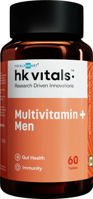 HEALTHKART HK Vitals Multivitamin Plus Men, For Energy, Stamina, Immunity, Bone & Muscle(60 Tablets)