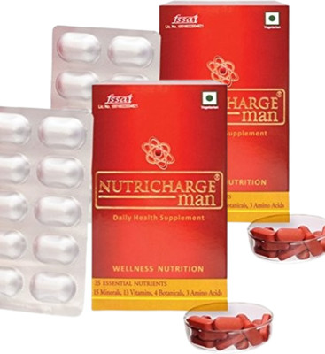 Nutricharge Man For 1 Month Pack(2 x 30 Tablets)