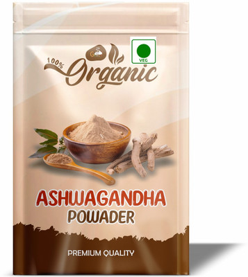 Groly Organic Ashwagandha Powder | Pure Herbal Powder for Health & Wellness(150 g)