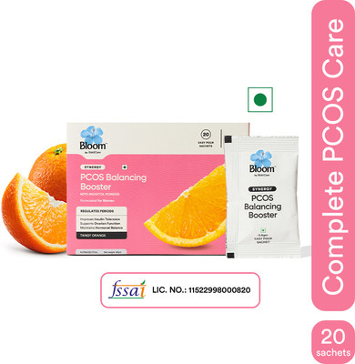 Bloom PCOS Balancing Myo-Inositol Powder | Easy Pour Sachets(20 No)