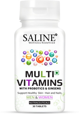 SALINE Multivitamins & Multimineral Tablets | Men & Women| Daily Nutrition Supplement |(30 Tablets)