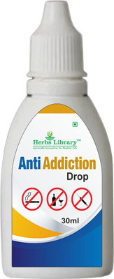 Herbs Library Anti Addiction Drops Improve Digestion Better Concentration (30ml)(30 ml)