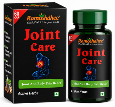 Ramoshdhee Joint care capsules for joint and body pain relief | 60 Capsule(60 Capsules)