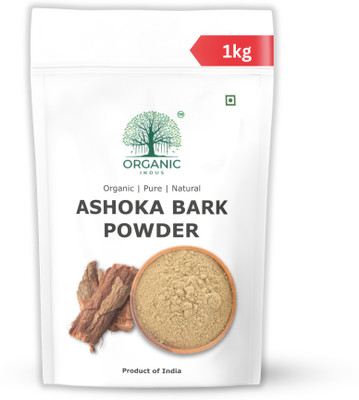 Organic Indus Ashoka Bark Powder 1kg, Help hormonal balance, For female reproductive system(1 kg)