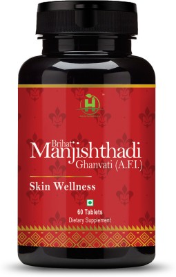 Healthy Nutrition Manjisthadi Blood Purifier For Healthy Glowing Skin(60 Tablets)