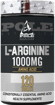 Pole Nutrition L-Arginine-1000mg(120 Tablets)