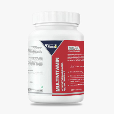 Nutrabustling NutraB Multivitamin Health Supplement For Men And Women(60 Tablets)