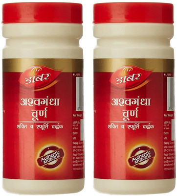 Dabur Ashwagandha Churna for Stamina, Strength & Energy(2 x 60 g)