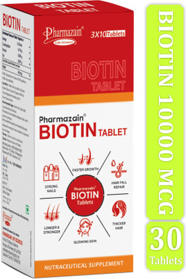 PHARMAZAIN LIFE SCIENCES Biotin XR Extended Release for Daily Radiance(30 Tablets)