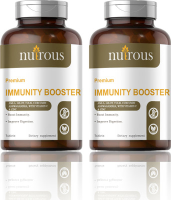 Nutrous Immunity Booster Tablets ,Vitamin C (K251)(2 x 60 Tablets)