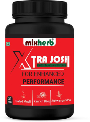 Mixherb Xtra Josh Multi-vitamin capsules for men pack of 1(30 Capsules)