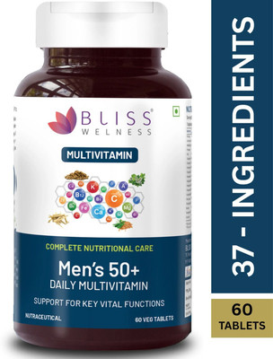 Bliss Welness 50+Mens Multivitamin(60 Tablets)