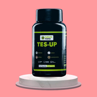 NATURE MANIA TES UP -Maximize Strength & Energy Naturally(60 Capsules)