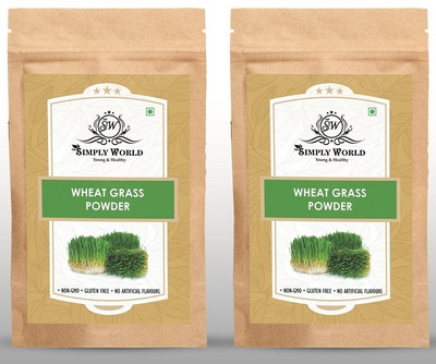 THE SIMPLY WORLD Wheat Grass Powder(2 x 100 g)