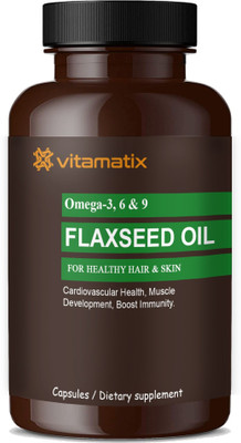 Vitamatix Flaxseed extract Capsules Omega 369 (D56)(30 Capsules)
