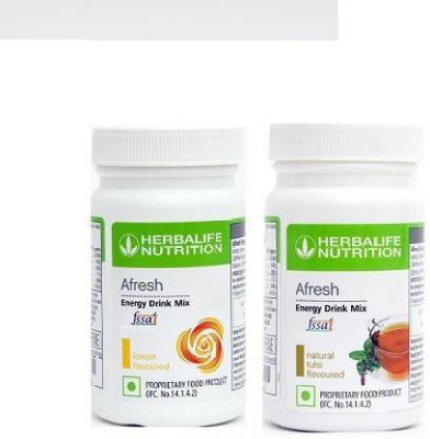 Herbalife Nutrition Nutrition afresh eanergy drink mix LEMON+TULSI Energy Drink(2 x 30 Tablets)