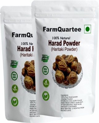 FarmQuartee Harad Powder Haritaki Terminalia Chebula Harade Myrobalan Kadukkai Weight Loss(2 x 150 g)