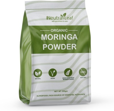 Neutraleaf Organic Moringa Powder- Powerful Vitamins & Antioxidants(200 g)