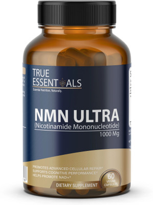 TRUE ESSENTIALS NMN Supplement 1000mg For Anti-Aging & Immune Support(60 Capsules)
