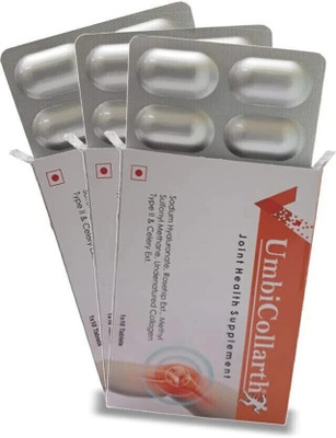 TQ Wellness Umbicollarth Joint Health Supplement for Men/ Women (Pack of 3)(3 x 10 Tablets)