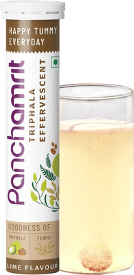 Panchamrit Triphala Effervescent |Colon Cleanse & Relieves Constipation(20 Tablets)