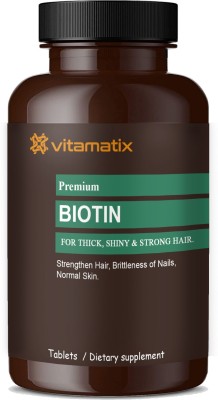 Vitamatix Biotin Maximum Strength for Hair Skin & Nails Tablets (D93)(60 Tablets)