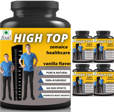 Zemaica Healthcare high top vanilla flavor height medicine pack of 5(5 x 0.1 kg)