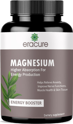 EraCure Chelated Magnesium Glycinate Citrate Tablets (D69)(30 Tablets)