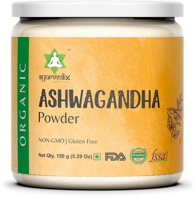 ayurvedix Organic Ashwagandha Powder(150 g)